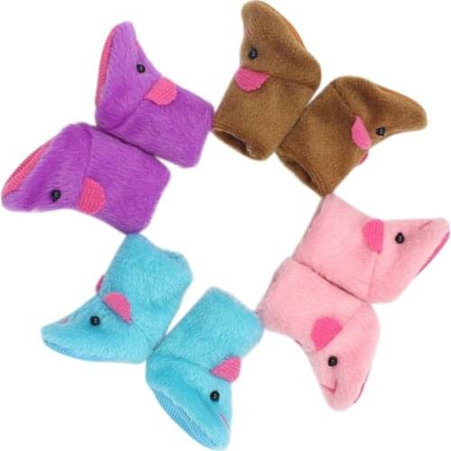 ICY DBS Blyth doll icy anime toy winter shoes Plush Snow Boots 1/6 shoes