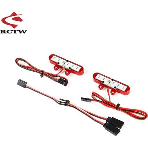 CNC Metal Light Base Taillights for 1/5 Hpi Rofun Baha Km Rovan Baja 5t Truck Spare Toys Parts