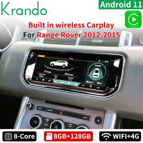 Krando 10.25 inch Android 9.0 multimedia radio For Land Rover Range Vogue Sport 2013-2015 Car stereo with screen Bosch Host