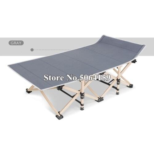 Portable Home Garden Gray Multi-Portable Fold up Guest Outdoor Single Foldable Folding Bed Mattress Recliner Camping Mat