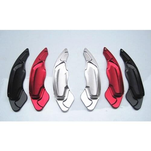 DEE New 2pcs Aluminum Steering Wheel Shift Paddle Shifter Extension For Volvo S60L XC60 S80 XC70 V60 V40 Styling