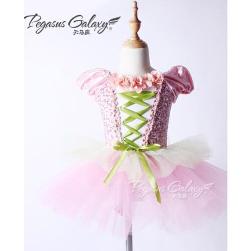Women Professional Ballet Tutu Costume Child Pink Ballerina Performance Dress Kids Classical Ballet Tutu Dress B-6305