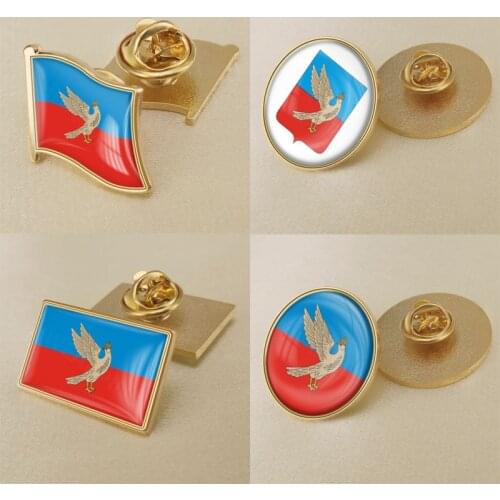 Coat of arms of Suzdal/Vladimir Oblast Flag Lapel Pins/Broochs/Badges