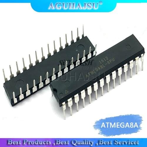 1pcs/lot ATMEGA8A-PU ATMEGA8L-PU ATMEGA8L ATMEGA8A ATMEGA8 DIP-28 8-bit with 8K Bytes In-System Programmable Flash