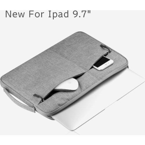 2020 Newest Brand Nylon Handbag Sleeve Case For ipad 2/3/4, Bag For ipad Air 9.7" Tablet 9", Wholesales, Free Drop Shipping