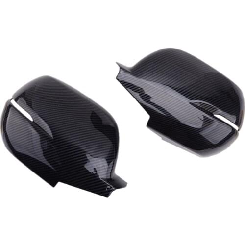 Beler 1 Pair Car Rearview Side Mirror Cover Trim Fit for Honda CRV CR-V 2012 2013 2014 2015 2016 2017 2018 2019 2020 Black