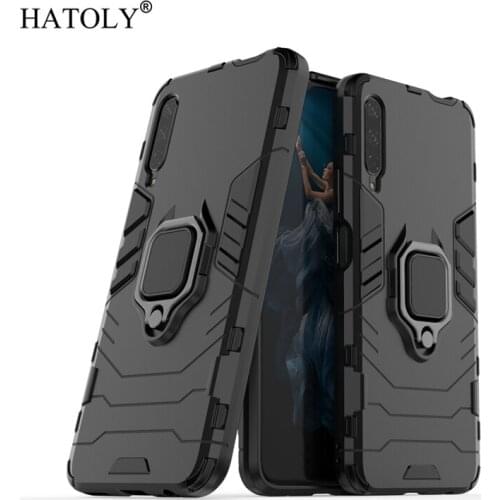 For Huawei Honor 9X Case For Huawei Honor 8X Phone Case Finger Ring Shell Armor Hard PC Back Case For Huawei Honor 8X 9X 20 Lite