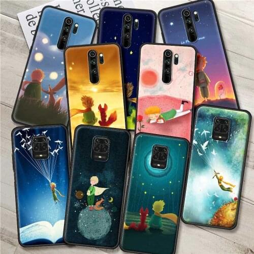 The Little Prince Fox Phone case For Xiaomi Redmi Note 9S 9 9T 8 7 10 Pro 8T K40 9C 9A 9Power 10Pro Max Shell Bumper