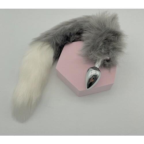 Erotic Shop Anal Dilator Fetish Fox Tail BDSM Anus Plug Annal Ass Prostate Massager Cosplay Sex Adult Games Porn Toys For Couple