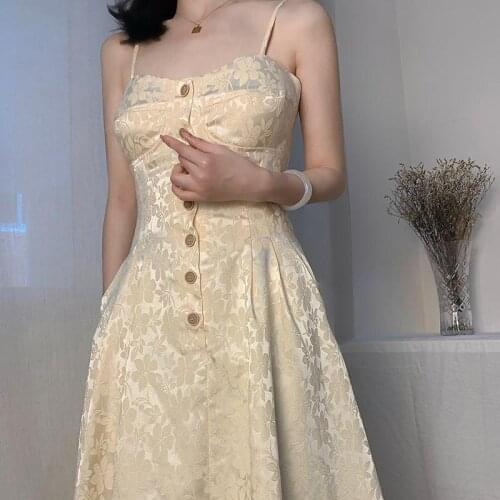 French Lazy Long Skirt Dress 2021 New Popular High-End Dress Suspender Dress Ins Skirt Dress suit