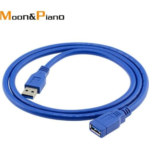 High Speed USB Data Extension Cable Male to Female Data Sync USB 3.0 Extender Cord 1m 1.5m 3m For Laptop Computer MP3 MP4