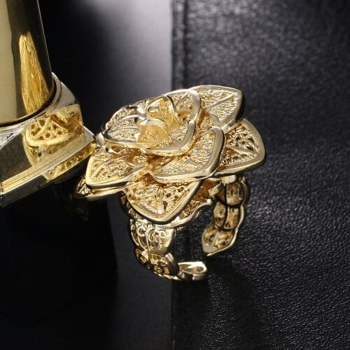 Wholesale women silver Gold color Wedding ring Jewelry Fashion Lady fashion Charm classic Jewelry Christmas Gift JSHR116