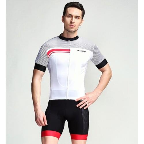 DONEN 2019 Pro Cycling Clothing Cycling Sets Bike uniform Summer Man Cycling Jersey Set Road Bicycle Jerseys MTB Bicycle Wear
