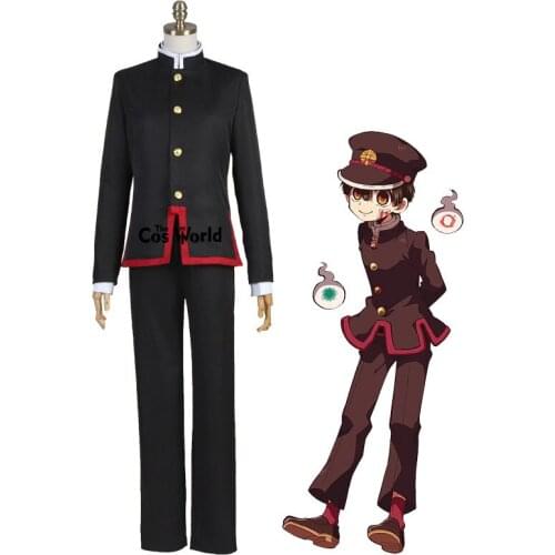 Toilet-Bound Jibaku Shounen Hanako Kun Yugi Amane School Uniform Suits Outfit Anime Cosplay Costumes