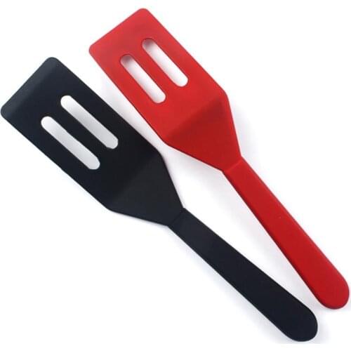 Silicone Slotted Cooking Spatula Easy to Clean Kitchen Turner Cooking Utensil Slotted Turner Fish Spatula Shovel Cooking Tool