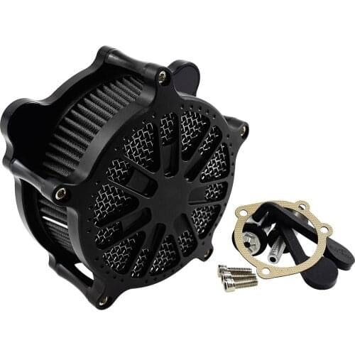 Motorcycle Gray Air Filter For Harley Sportster 883 1200 XL 2004-Up Dyna FXDLS 17 Touring Road King Glide Street Glide 08-16