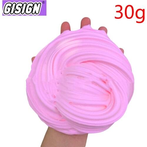 Fluffy Slime Lizun Gum Toys Polymer Clay Air Dry Plasticine Slime Supplies playdough Light modeling Clay Charms for Antistress