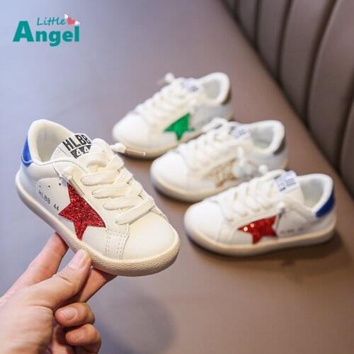 2021 new childrens shoes childrens sports shoes girls' Korean casual Board Shoes Boys' small white shoes sneakers