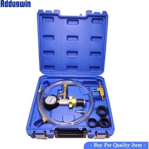 New! 6pcs Vacuum Cooling System Car Radiator Coolant Refill Purging Kit Fast Connector Accessories