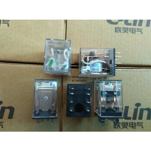 Brand new original authentic HHC68B-2Z HH52P MY2 YZR2PD JZX-22F(D)/2Z Relay DC24V