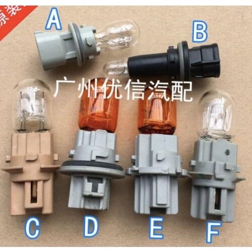Original used second hand for Toyota Camry corolla levin headlight turn signal light width light tail bulb brake lamp holder