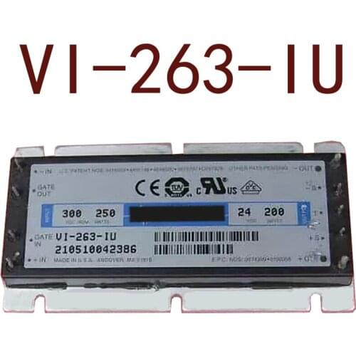 Original-- VI-263-IU DC 300V-24V 200W8.33A 1 year warranty ｛Warehouse spot photos