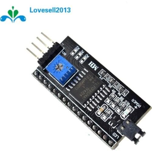 IIC/I2C Interface LCD1602 Adapter Plate Board 5V LCD Adapter Converter Module For LCD1602 2004 LCD
