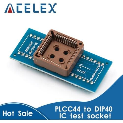 PLCC44 to DIP40 EZ USB Universal Programmer IC Adapter Tester Socket for TL866CS TL866A EZP2010 G540 SP300