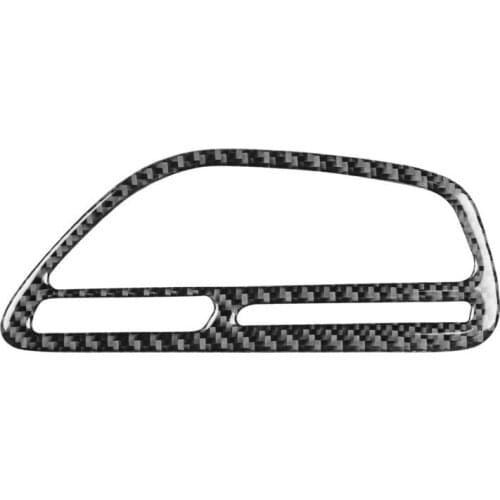 Fit For Dodge Charger Challenger 2015-up real carbon fiber meter right air outlet central control modification accessories