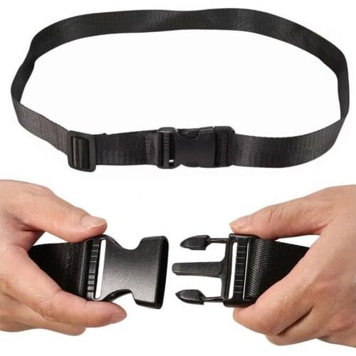 1PC Nylon 2.5cm Sternum Harness Fixed Belt Strap+Dual Release Adjustable Buckle Outdoor Camping Tactical Backpack Accessories