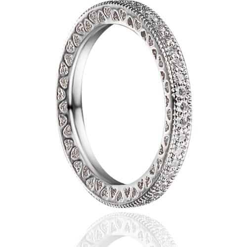 Hearts of Ring 100% 925 Sterling Silver Jewelry for Women Wholesales Free Shipping