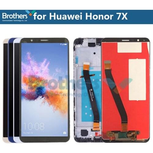 LCD Screen for Huawei Honor 7X LCD Display for Huawei L21 L22 L24 L34 AL10 TL10 LCD Assembly with Frame Touch Screen Digitizer
