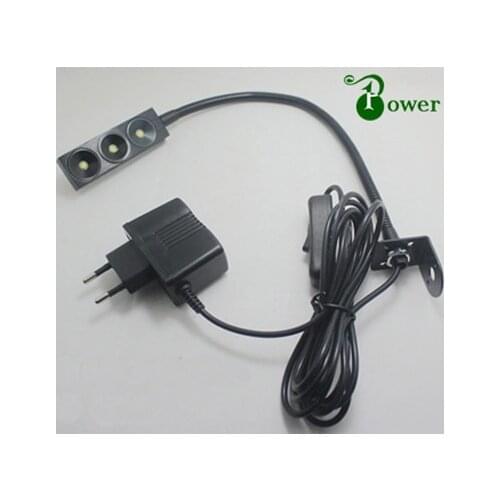 110V/220V/12V/24V Flexible Hose Worktable Led Work Light For Woodeworking Tools Machine