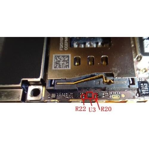 50sets/lot for iPhone 5 5G U3 home button ic chip + R20/ R22 resistor Power button defect on board repair part, HK free ship