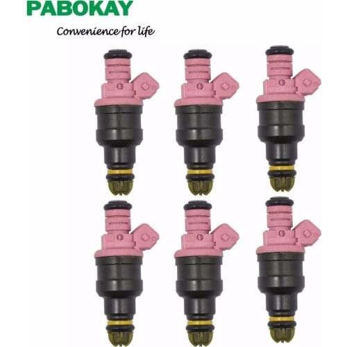6 pieces x for Flow Matched Fuel Injector Set BMW Z3 - M3 2.8 3.2 0280150440