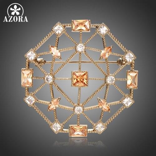 Azora Black Brooches For Clothes
