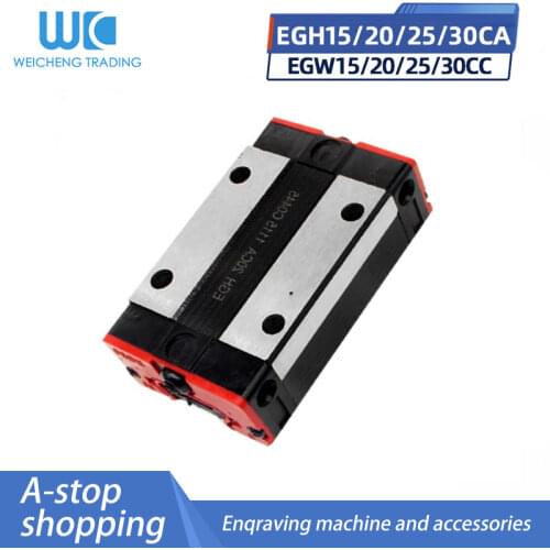 Linear guide rail block EGH15CA EGW15CC EGH20CA EGW20CC EGH25CA EGW25CC EGH30CA EGW30CC linear block carriage for CNC parts