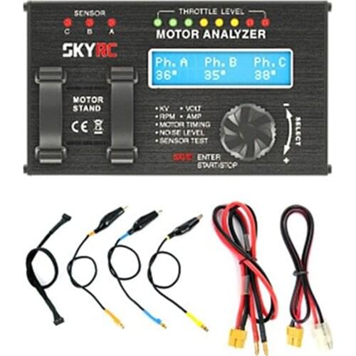 SK-500020 Brushless Motor LCD Analyzer Tester Vehicles & Remote Control Toys Connectors/Wiring