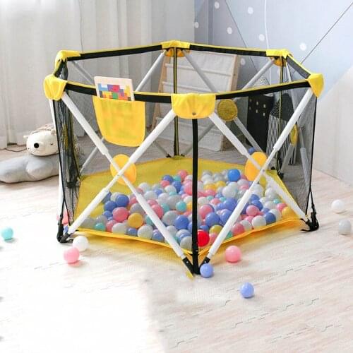 Childrens Simple Playground Safety And Environmental Protection Multi-Size Baby Crawling Free Installation Foldable Fence