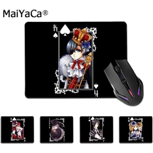 Maiyaca Top Quality anime Black Butler Kuroshitsuji Beautiful Anime Mouse Mat Top Selling Wholesale Gaming Pad mouse