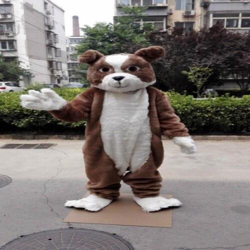 Bulldog Mascot Costume Suit Cosplay Party Game Outfit Halloween Fursuit Cartoon Dress Carnival Halloween Xmas Easter Ad Clothes