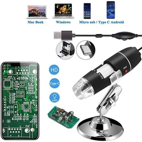 WiFi Electron Kid Microscope Prostoremer 1000X 2megapixels 1000x Video Magnification 8 LED Light Handheld Mini Camera Endoscope