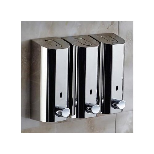 Vidric Fashion 1500 ml Capacity 304 stainless steel material wall mounted bathroom soap dispenser hotel products accessories
