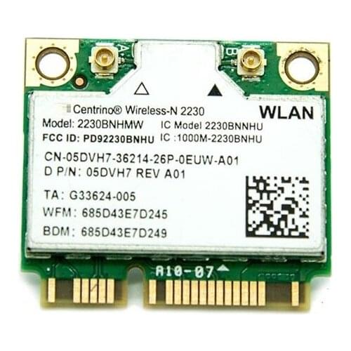 SSEA Wholesale New for Intel Centrino Wireless-N 2230 wireless WIFI Bluetooth 4.0 half Mini PCI-E Wireless card