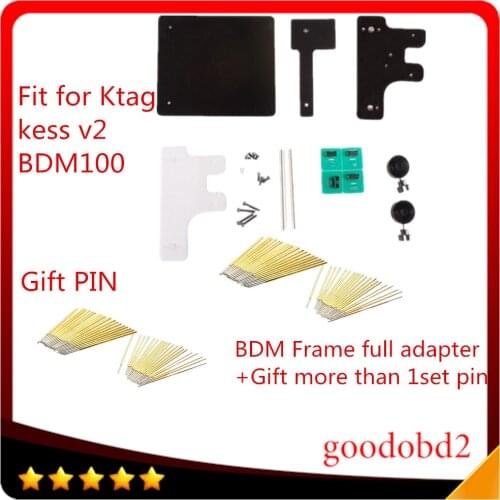 A BDM Frame With full Adapter Works For BDM Programmer CMD 100 Fits For Original FGTECH Version BDM100+BDM PIN