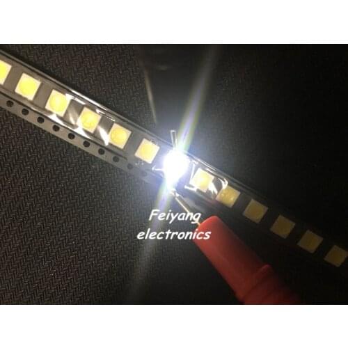 500pcs 5050 SMD/SMT LED White/warm white/Blue/Green/RED/YELLOW 6 color can choose 5050 smd led 60MA