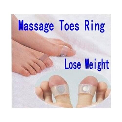 High quality Magic silicone magnetic toe ring Fitness Massage for Fitness Slimming Loss Weight as body beauty shaping props
