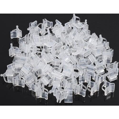 100pcs New Gardening Grafting Clips Garden Vegetable Flower Vine Bushes Plants