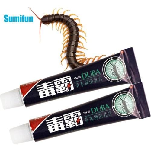 15g Centipede Antibacterial Ointment Anti-Itch Cream Psoriasis Cream Dermatitis Eczema Plaster Chinese Herbal Skin Care