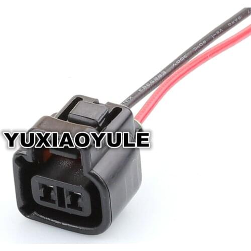 2 Pin Female Connector Wire Harness Pigtail For Late Model Lexus Windshield Washer Fluid Pumps